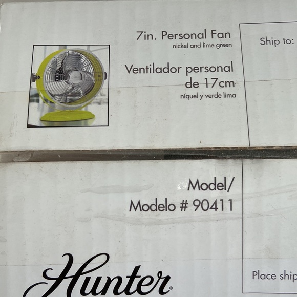 COPY - Hunter fan - Picture 4 of 4